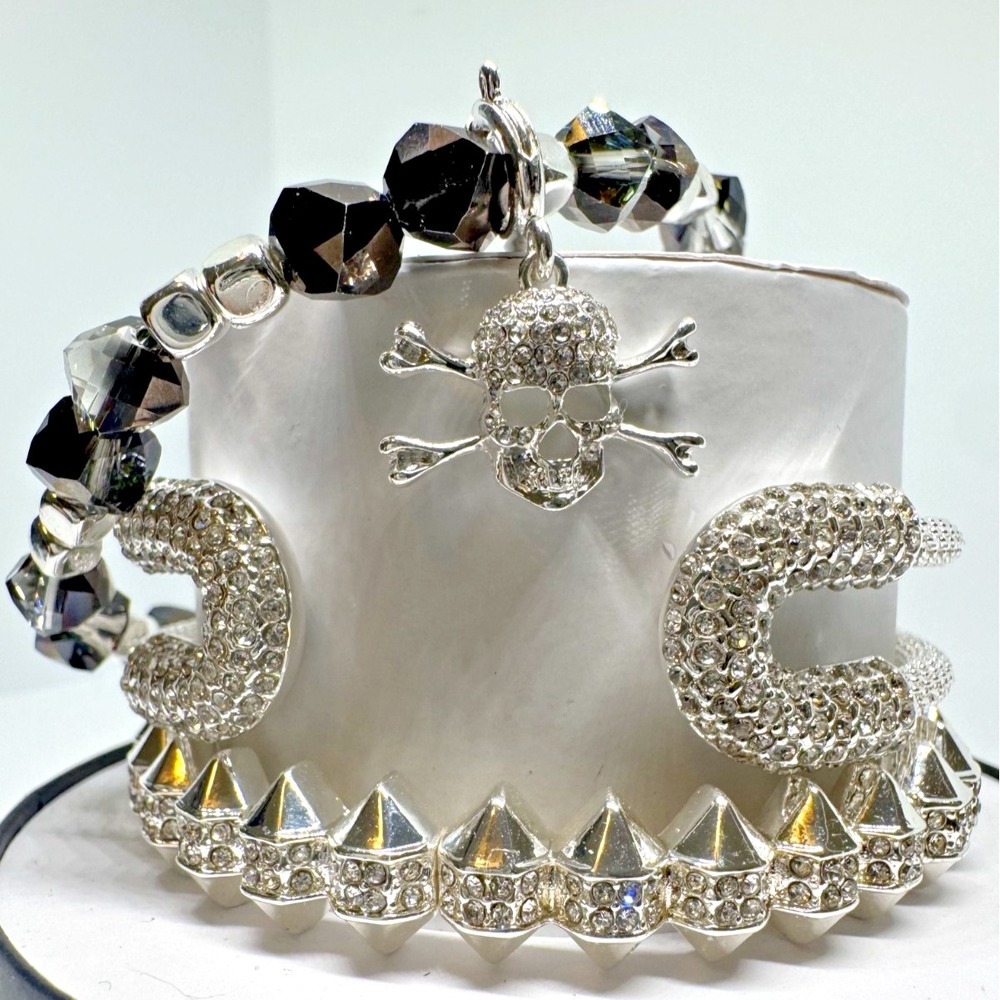Bomb Party Halloween 2025 Stack ST21638 Beyond The Veil Of Sparkle - Skull Bone